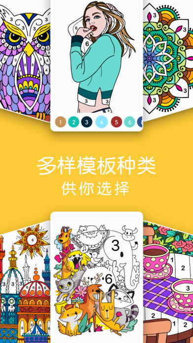 数字填色