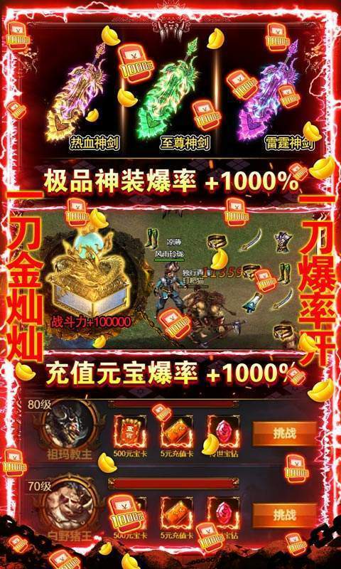 忘忧双刀战皇觉醒
