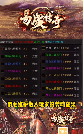 易战传奇巅峰版