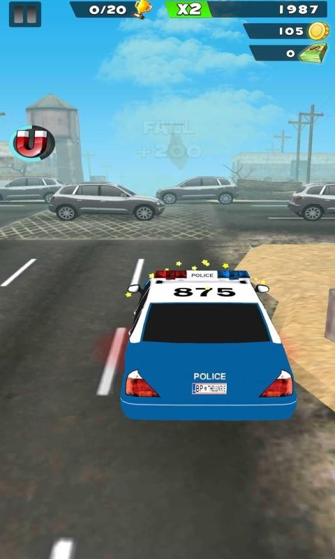 警车追击