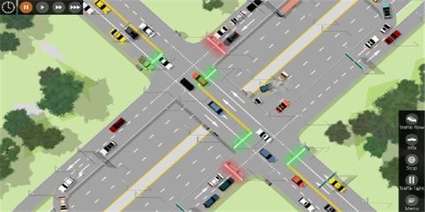 十字路口愤怒