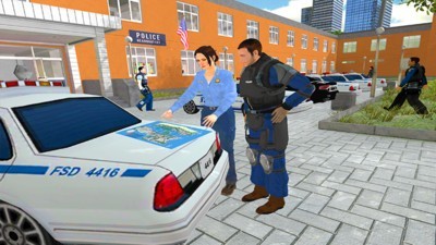 我的警车驾驶模拟器
