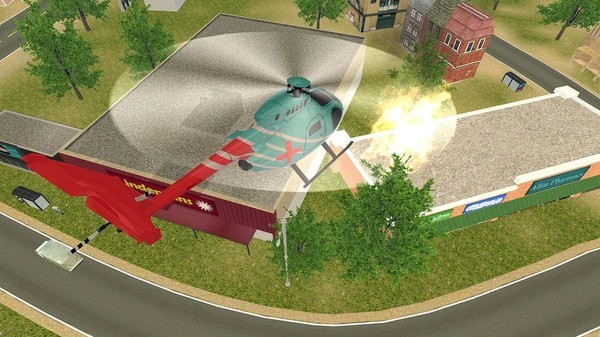 消防直升机救援模拟器游戏app