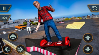 平衡车跑酷3D