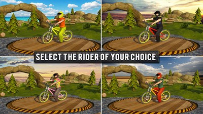 自行车特技冬季手机游戏下载