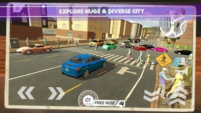 赛车飞跃