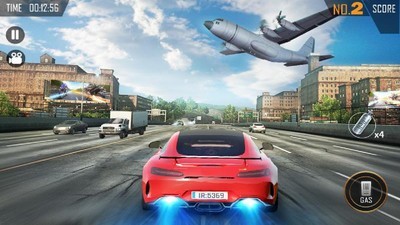 赛车公路碰撞竞技