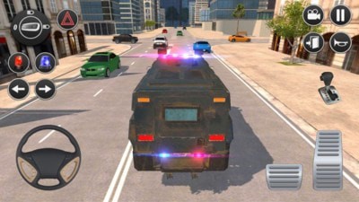 警车模拟3D游戏app