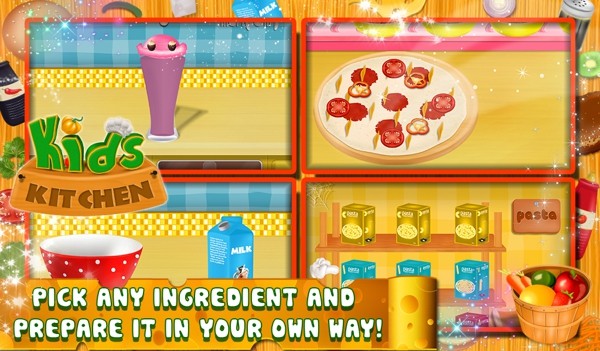 儿童厨房烹饪游戏最新版下载