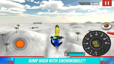 3D冬季滑雪