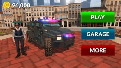 警车模拟3D游戏app