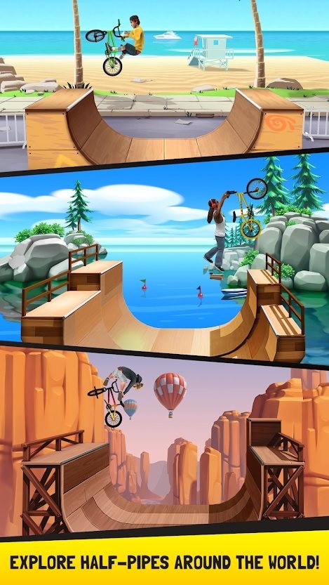 花式自行车模拟器app游戏大厅