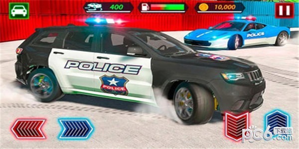 警车漂移模拟