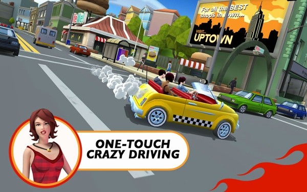 疯狂出租车弯道3D游戏下载