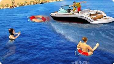 海滩救护队生活玩法