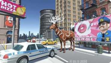 城市暴徒鹿模拟器玩法介绍