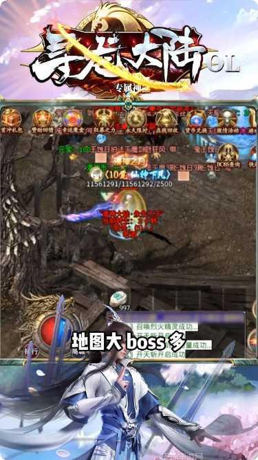 寻龙大陆OL角色选择