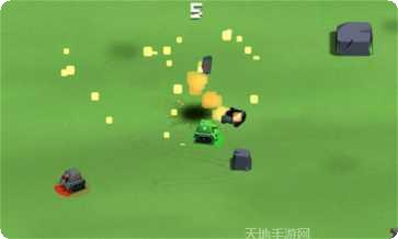 疯狂坦克射击玩法
