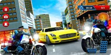 美国警察猫机器人挑战关卡