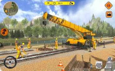 火车轨道自行车比赛3D玩法介绍