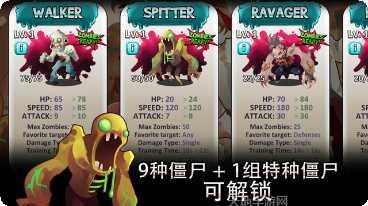 僵尸冲锋队攻略
