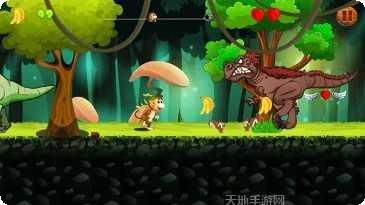 丛林猴子奔跑攻略