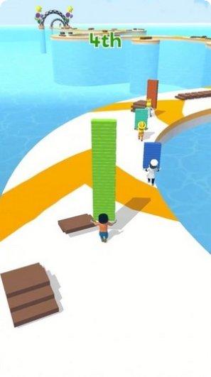 搭木板争夺赛好玩吗