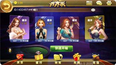 齐齐乐棋牌好友对战