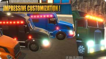 美国卡车驾驶学校模拟器