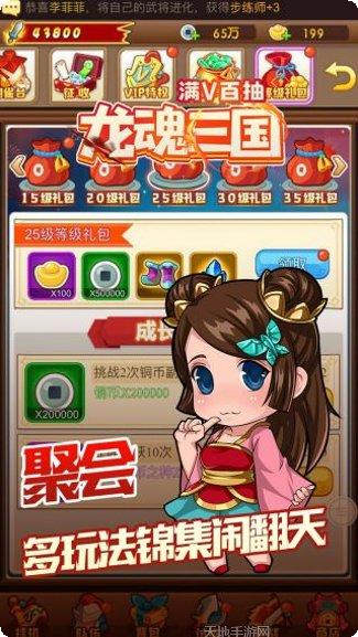 龙魂三国BT满V百抽最新版