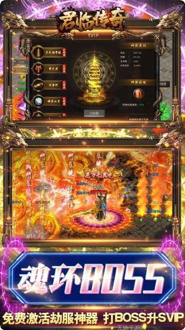 君临传奇BT无限打金版激活码