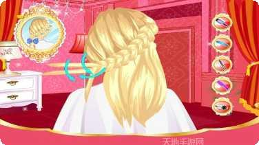 完美大辫子美发师发型设计