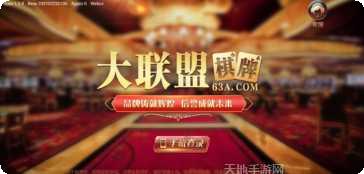 大联盟棋牌游戏
