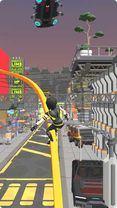 滑板跑步3D游戏技巧