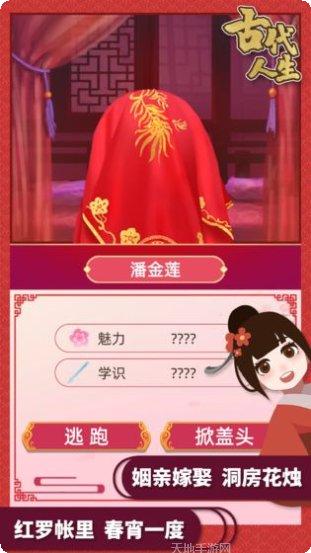 古代人生满属性版角色选择