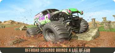 怪物卡车驾驶传奇玩法介绍