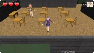高中女生对抗游戏角色