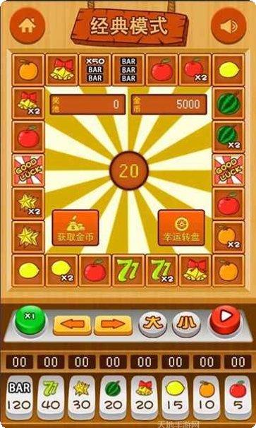 经典水果机玩法