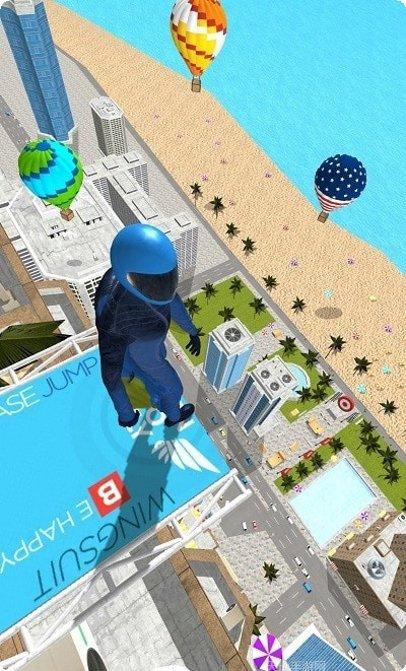 Base Jump Wing Suit Flying飞行挑战