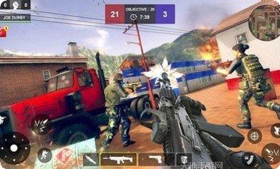 掩护打击反击射击技巧