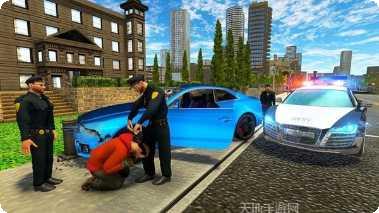 警车模拟器驾驶体验