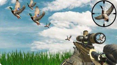 野外猎人狙击精准射击