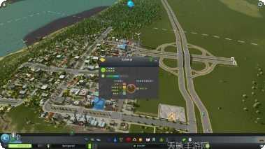 城市天际线建筑布局