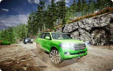 越野普拉多山地漂移视频