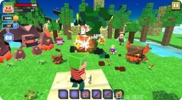 方块工艺恐龙创意地图