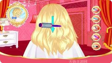 完美大辫子美发师发型设计