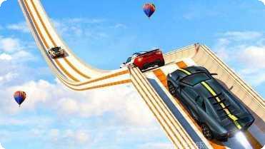 GT汽车空中特技比赛技巧