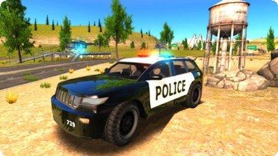 城市警车巡逻游戏