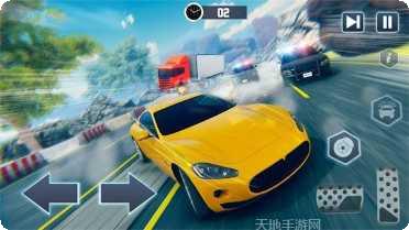 公路警车巡逻体验