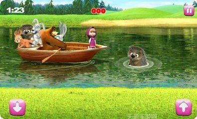 玛莎和熊儿童钓鱼游戏下载